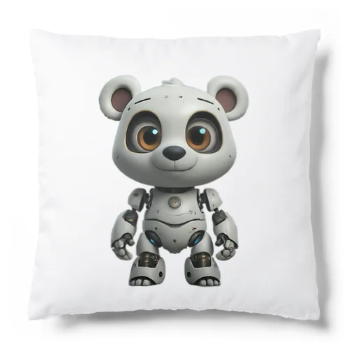 Futuristic Animal  #001 bear Cushion