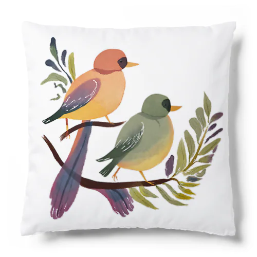 鳥さん兄弟 Cushion