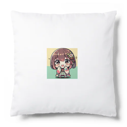 和服女子 Cushion