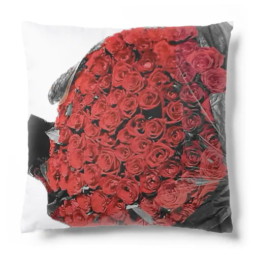 薔薇の花束 Cushion