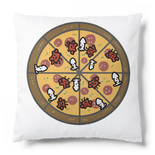 ほらをた娘 くぁに＆いくぁ PIZZA Cushion