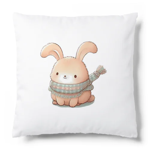 冬のうさぎさん Cushion