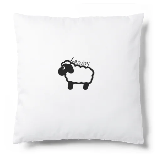 Lamby背中ロゴシリーズ Cushion