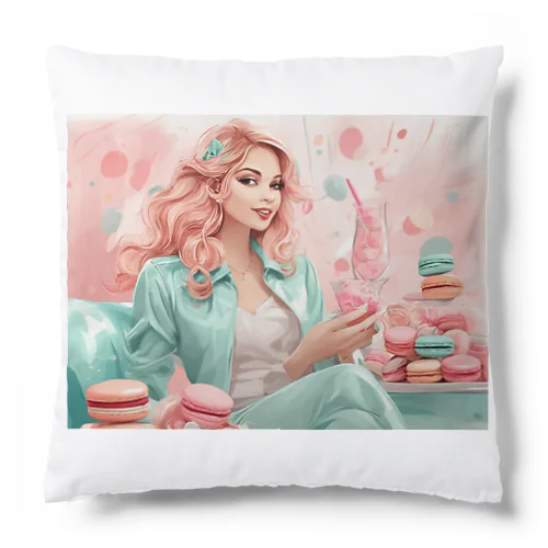 Macaron Girl Cushion