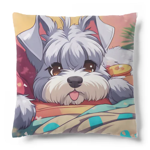 ふわふわシュナウザーちゃん Cushion