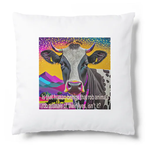 animal welfare cow Cushion