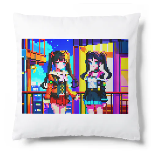 カラフル少女 Cushion