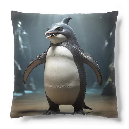 サメペンギン　パターンC Cushion