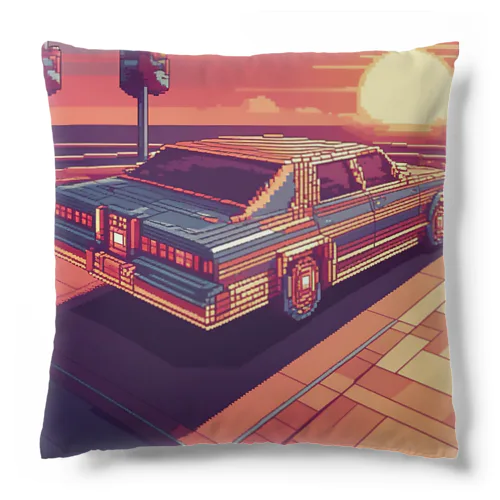 サンセットカー　ドット Cushion