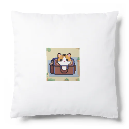 ハンドバッグの中に隠れている猫 Cushion