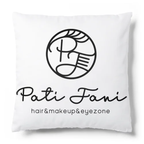 pati fani ロゴグッズ　縦バージョン Cushion