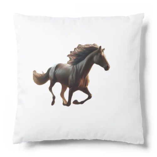 あなたの愛馬！力強く走る馬 Cushion