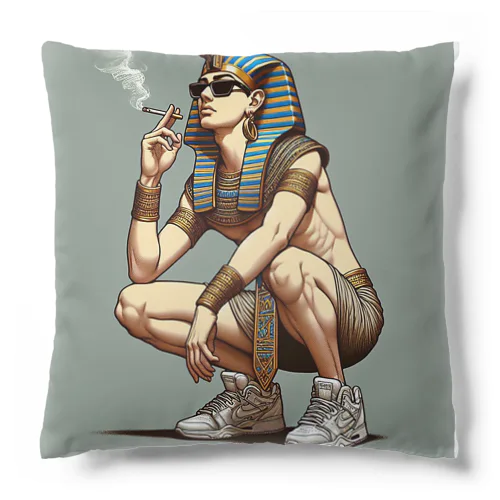 Smoking Pharaoh Cushion