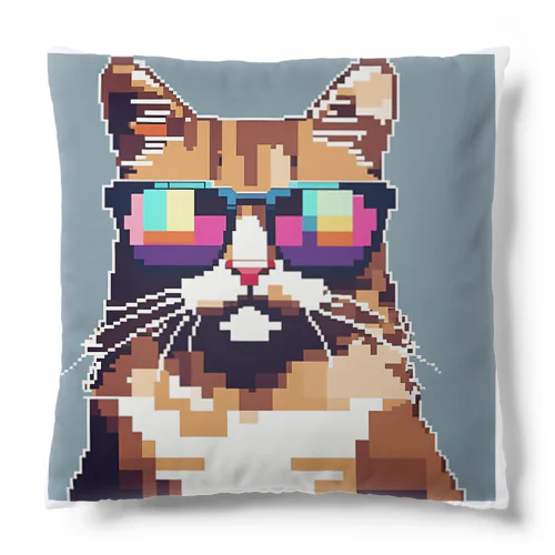 サングラスをかけた猫 Cushion