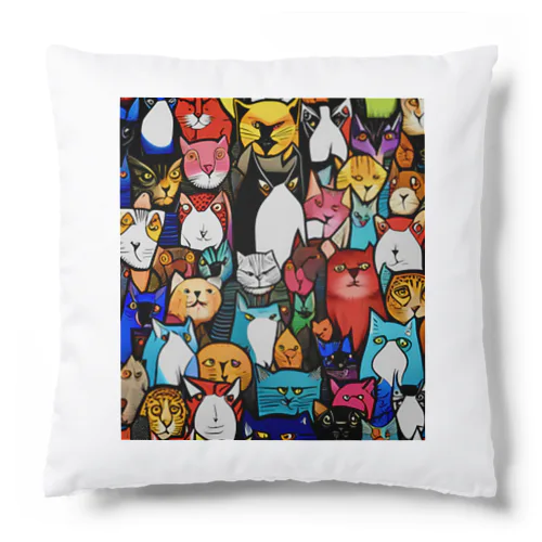 PAC (ポップアートキャット) Cushion