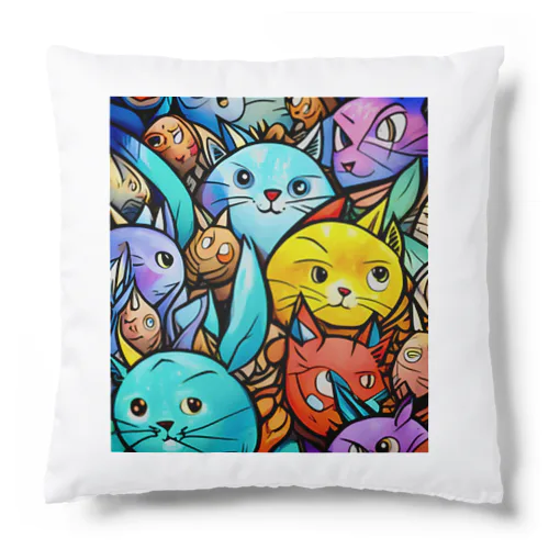 PAC (ポップアートキャット) Cushion