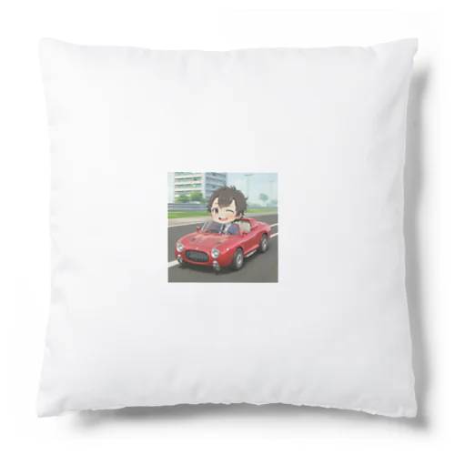 オープンカーでウィンク＠サラリーマン Cushion