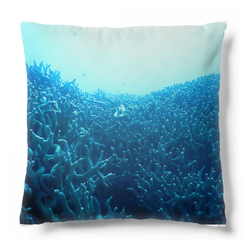 青い珊瑚礁 Cushion