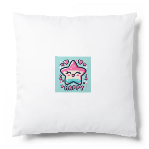 星空とLINEスタンプ風デザインが絶妙 Cushion