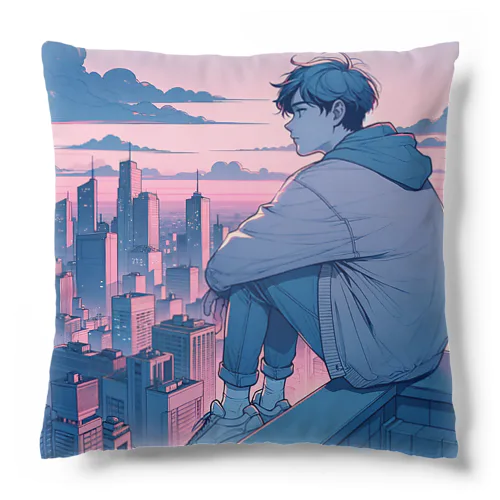 都市の狭間で Cushion