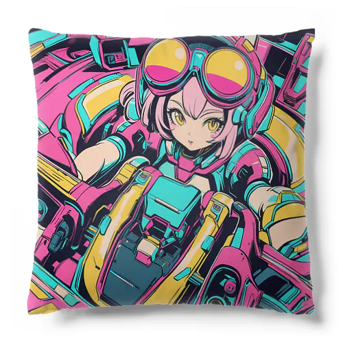 コックピット操縦席ガール02♪ Cushion