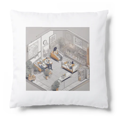 白い部屋　～リラックスタイム～ Cushion