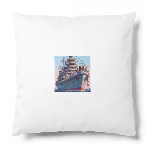 戦艦にゃんこ Cushion