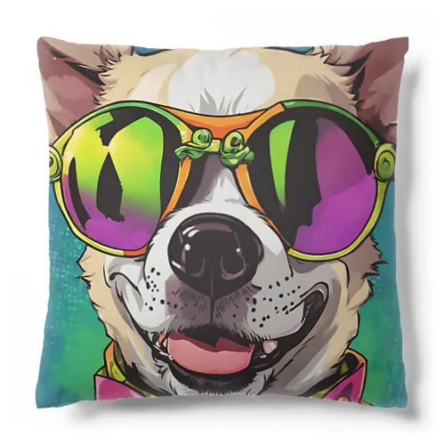 サングラスな犬 Cushion