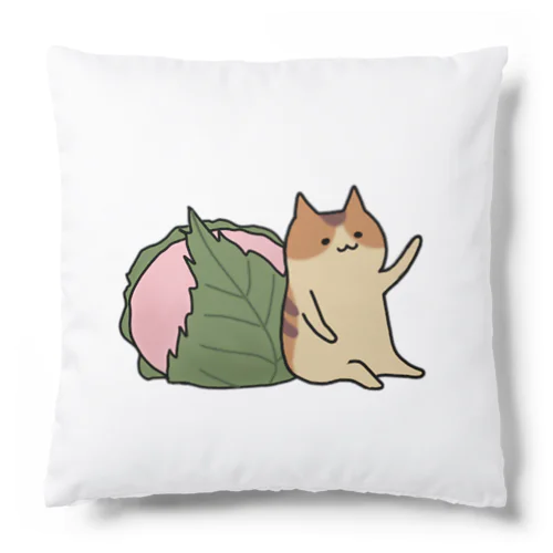 どらやき猫と桜もち Cushion