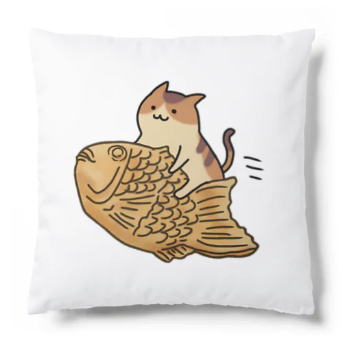 どらやき猫とたい焼き Cushion