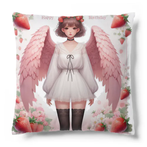 ショートケーキHAPPY ANGEL Cushion