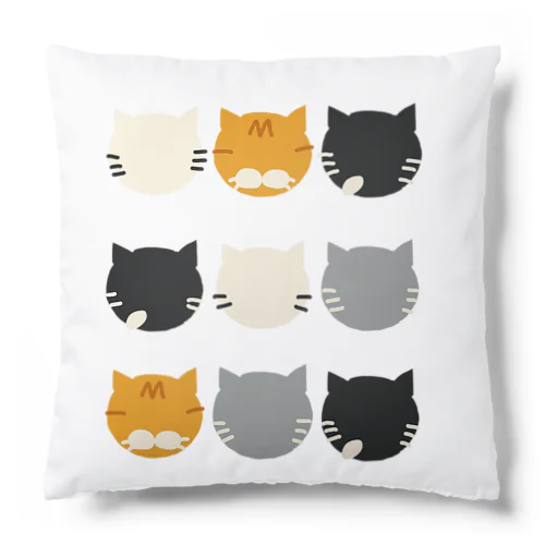 たくさん猫 Cushion