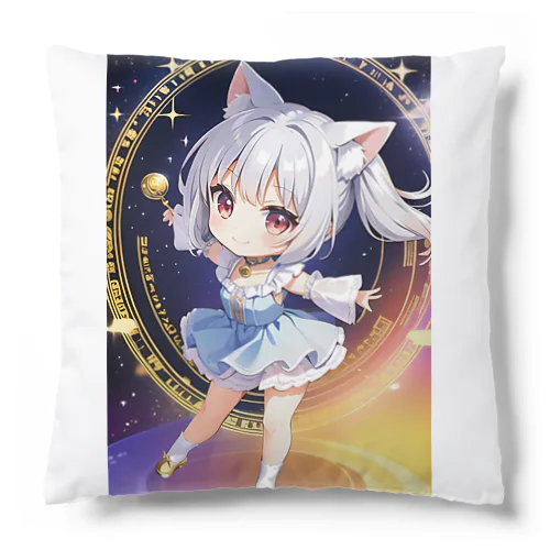 魔法猫少女ルナ　ちびネコデザイン12 Cushion