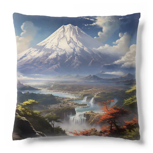 山の美しい風景　なでしこ1478 Cushion