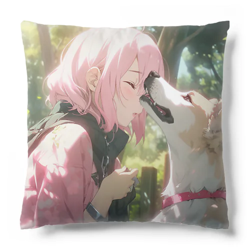 犬との素敵な週末 Cushion