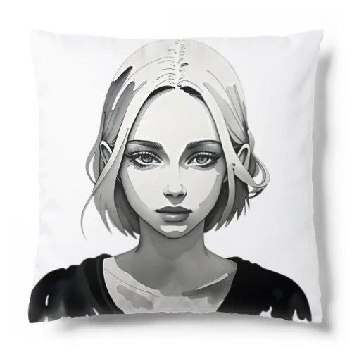 インクGirl Cushion