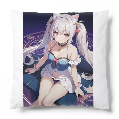 魔法猫少女ルナ「♪とおぉ～い星から来た人は～！」高校2年生 Cushion