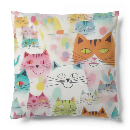 beloved cats 002 Cushion