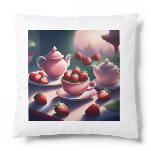 苺と紅茶 Cushion