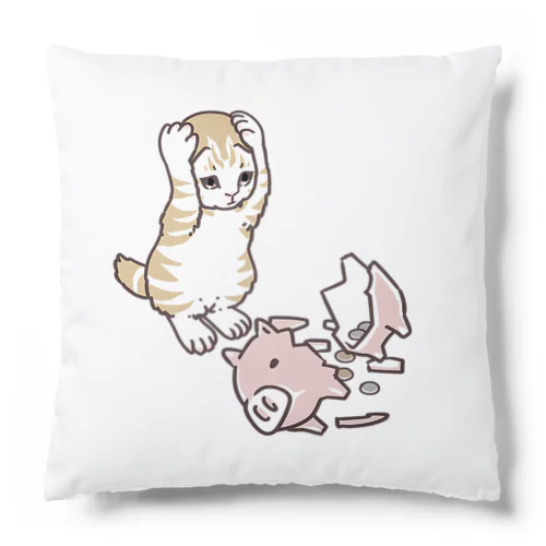 やっちまったニャーちゃん Cushion