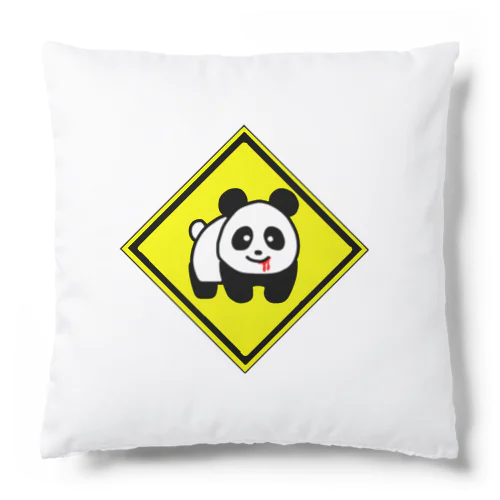 にゃんこ王子 パンダ標識 Cushion