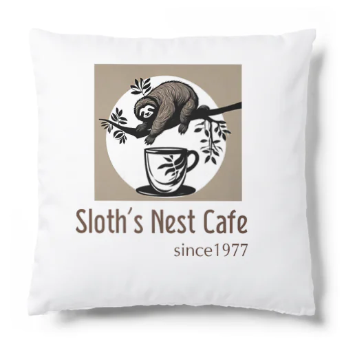 Sloth’s Nest Café Cushion