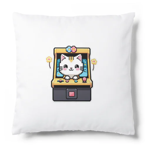 ゲーム花ネコ美 Cushion