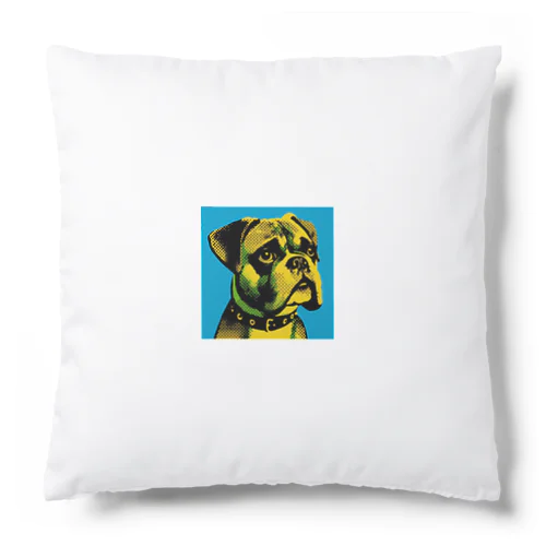 カラフル犬 Cushion