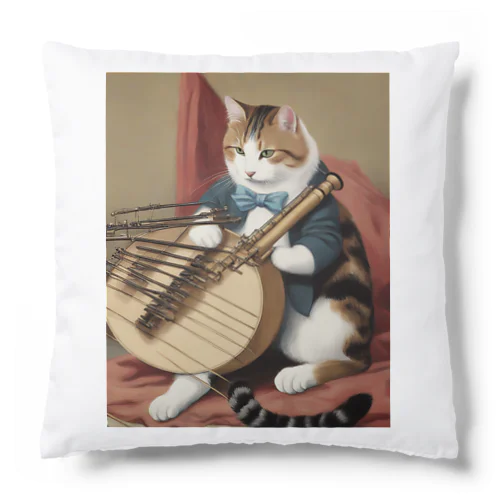  orchestra cat 001 Cushion