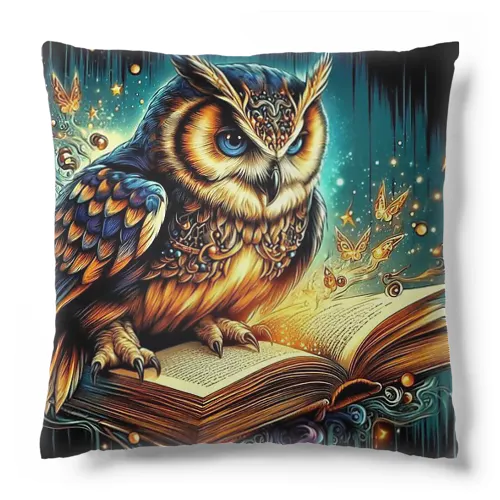 フクロウ🦉🌕 Cushion