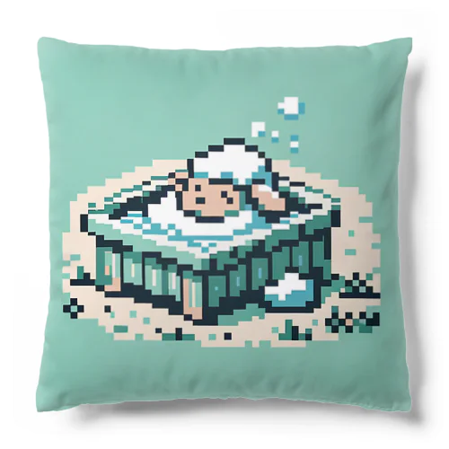 おふろひつじ Cushion