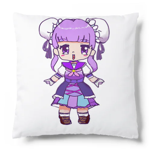 きませりイラストデザイン　ミニキャラグッズ Cushion