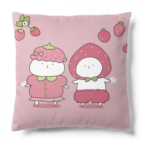 いちごなうさぎ Cushion