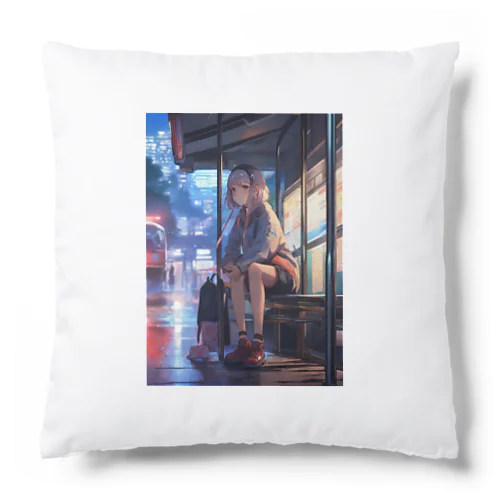 二次元の女の子 Cushion